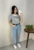 Blusa Feminina Manga Curta Listrada - Malwee Ref. 123230 na internet