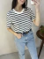 Imagem do Blusa Feminina Manga Curta Listrada - Malwee Ref. 123230