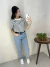 Blusa Feminina Manga Curta Listrada - Malwee Ref. 123230 - comprar online