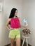 Short Jeans Verde Feminino Via Atual Ref. 3523