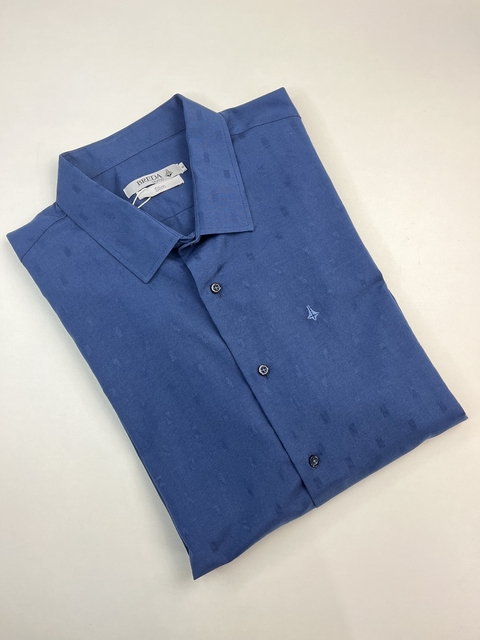 Camisa Masculina Azul Marinho - Breda Ref. 01122284