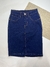 Saia Midi Jeans Feminina Michele Collection Ref. 1201 - comprar online