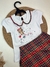 Conjunto Natalino Infantil Menina Boca Grande Ref. 22820 - Michele Modas