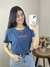 Blusa/Tshirt Feminina Manga Curta Frases- Michele Collection Ref. 35167 - comprar online
