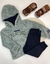 Conjunto Infantil Masculino com Blusão de Pelúcia ALK 66556