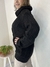 Blusão Tricô Gola Alta Feminino D'Lanfiore Preto - Conforto e Estilo Amplo para o Inverno (Ref. 3652) - loja online