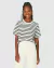 Blusa Feminina Manga Curta Listrada - Malwee Ref. 123230 - comprar online