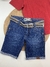 Bermuda Jeans Infantil Com Cinto- Michele Collection Ref. 1322