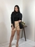 Blazer Feminino Alfaiataria Kessey Neoprene Preto - Elegância Atemporal e Versátil (REF: 868611) na internet
