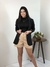 Blazer Feminino Alfaiataria Kessey Neoprene Preto - Elegância Atemporal e Versátil (REF: 868611) - loja online