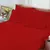 Lençol Avulso Casal Padrão com Elástico Buettner Art Premium Vermelho (Ref. 20822):