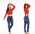 Imagem do Calça Feminina Via Atual Jeans Tamanhos 34 ao 48- Ref.2005/20050
