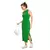 Vestido Midi em Cotton Canelado com Fenda- Cereja Rosa Ref.73263 - loja online