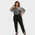 Blusa Plus Size Feminina Manga Curta Secret Glam Ref.S01667 - Conforto e Estilo em Uma Só Peça!