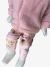 Conjunto Bebê Feminino Alakazoo – Jaqueta de Pelo com Capuz + Legging Estampada | Ref. 66062 - Michele Modas