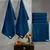 Toalha de Rosto Jacquard Soraya Buettner Azul Marinho (Ref. 36822)