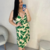 Vestido Alice Midi Estampado Ref.V4028 - comprar online