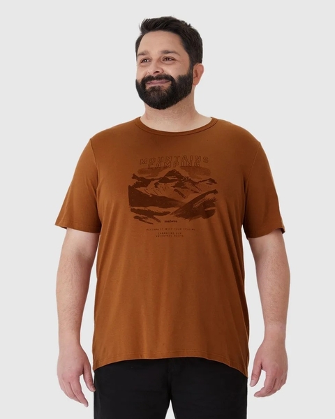 Camiseta Masculina Plus Size Retro Car Em Algodão Malwee Ref. 126880 - comprar online