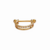 PIERCING CONCH DUPLO CRAVEJADO/LISO SEMIJOIA OURO - loja online