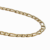 COLAR ALTERNADA 3X1 4MM AÇO 316L PVD GOLD - 60CM - comprar online