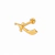 PIERCING HASTE ESPADA PRATA 925 OURO 24K - comprar online