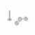 PIERCING HASTE CLUSTER G PRATA 925 na internet