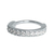 PIERCING ARGOLA TORÇÃO 9MM CRAVEJADO FRONTAL PRATA 925