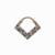 PIERCING ARGOLA CRAVEJADA DAITH COLORE SEMIJOIA OURO - comprar online
