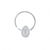 PIERCING ARGOLA TORÇÃO GOTA PRATA 925 - comprar online