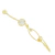 PIERCING UMBIGO 10MM PENAS E ZIRCONIA SEMIJOIAS OURO - comprar online