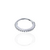 PIERCING ARGOLA TORÇÃO CRAVEJADO PRATA 925