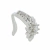 PIERCING FAKE FLOR CRAVEJADA SEMIJOIA RODIO - comprar online