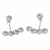BRINCO GRACE KELLY COM ZIRCONIAS AÇO 316L - Jenny Piercing