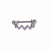 PIERCING CONCH ADORNO ZIG ZAG SEMIJOIA RODIO