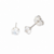 BRINCO PONTO DE LUZ ZIRCÔNIA REDONDA 4MM AÇO 316L - comprar online