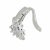 PIERCING FAKE FLOR CRAVEJADA SEMIJOIA RODIO - Jenny Piercing
