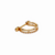 PIERCING CONCH DUPLO CRAVEJADO/LISO SEMIJOIA OURO - Jenny Piercing
