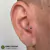 PERFURAÇÃO TRAGUS COM JOIA BASICA EM AÇO 316L