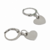 BRINCO ARGOLA CLICK PINGENTE CORAÇÃO LISO AÇO 316L - comprar online