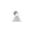 PIERCING HASTE TRIÂNGULO ZIRCONIA PRATA 925 - comprar online