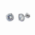 BRINCO PONTO DE LUZ ZIRCÔNIA REDONDA 8MM AÇO 316L - comprar online