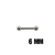PIERCING MICROBELL 6MM ESP 1,2MM TITANIO