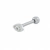 PIERCING HASTE OLHO GREGO P PRATA 925