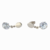 BRINCO BASE OVAL PINGENTE ZIRCONIA AÇO 316L