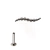 PIERCING HASTE 8MM CLUSTER BOLINHAS TITANIO