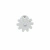 PIERCING HASTE FLOR BOLINHAS 1 ZIRCÔNIA PRATA 925