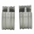 BRINCO ARGOLA CLICK GROSSA LISTRADA AÇO3016L - Jenny Piercing