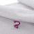 PIERCING TWISTER 8MM 1.2 LILAS AÇO 316L