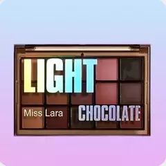 Paleta de sombras Miss Lara Color: Chocolate