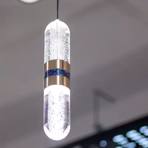 LAMPARA COLGANTE CILINDRO DOBLE CENTRO DORADO NEGRO - comprar online